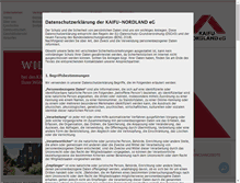 Tablet Screenshot of kaifu.de